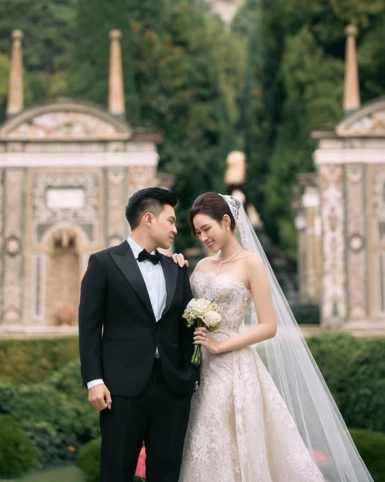 Loạt ảnh cưới chụp ở châu Âu lần đầu được công bố của Hoa hậu Đỗ Thị Hà - 2