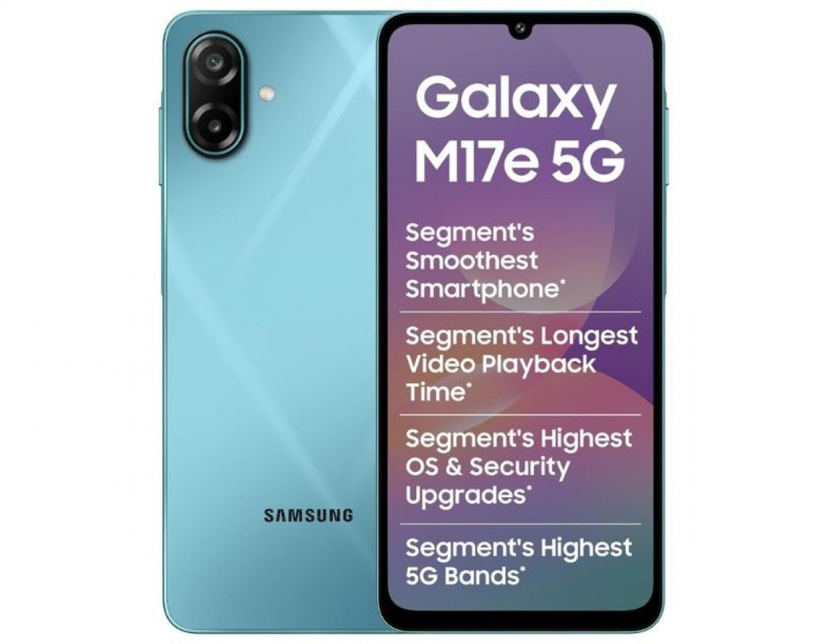 2 màu của&nbsp;Galaxy M17e.