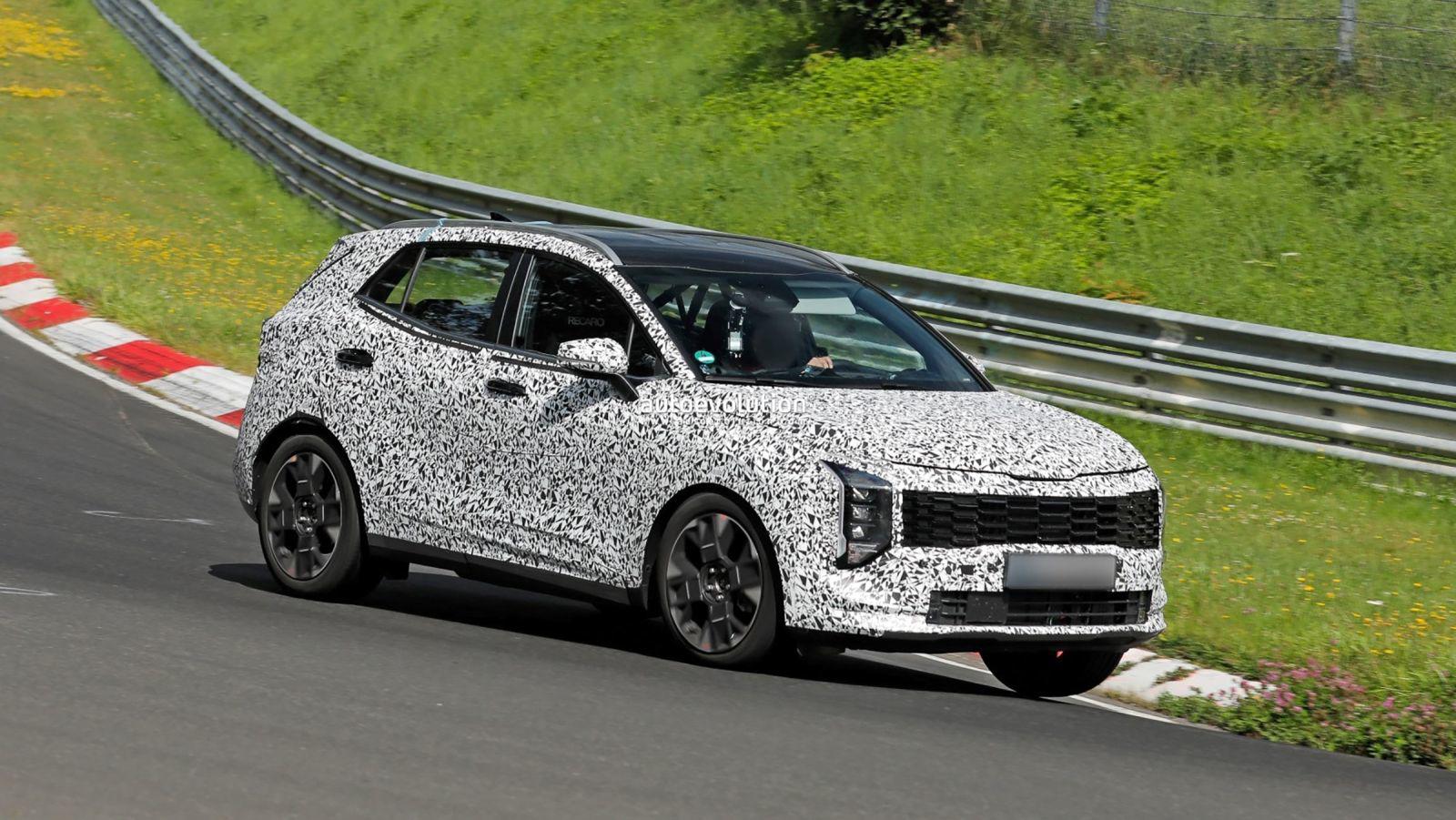 Kia đang phát triển thế hệ thứ 6 của mẫu SUV Sportage với định hướng điện hóa.