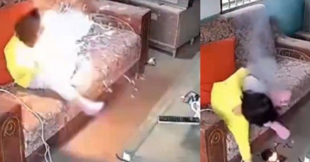 Clip điện thoại phát nổ "xuyên mặt" bé gái gây bão mạng: Nghi vấn AI