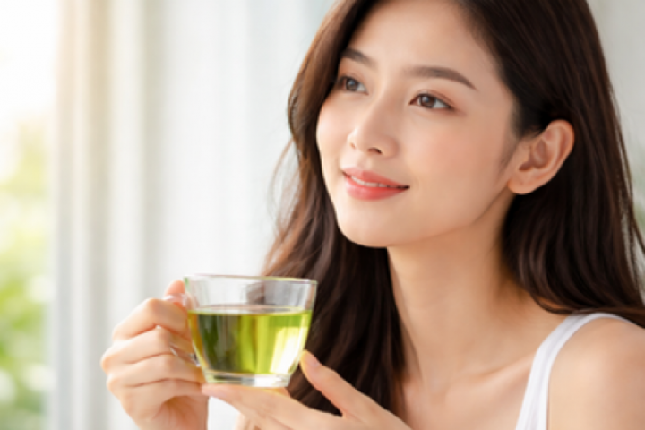 Uống bao nhiêu tách trà xanh mỗi ngày để có làn da đẹp?