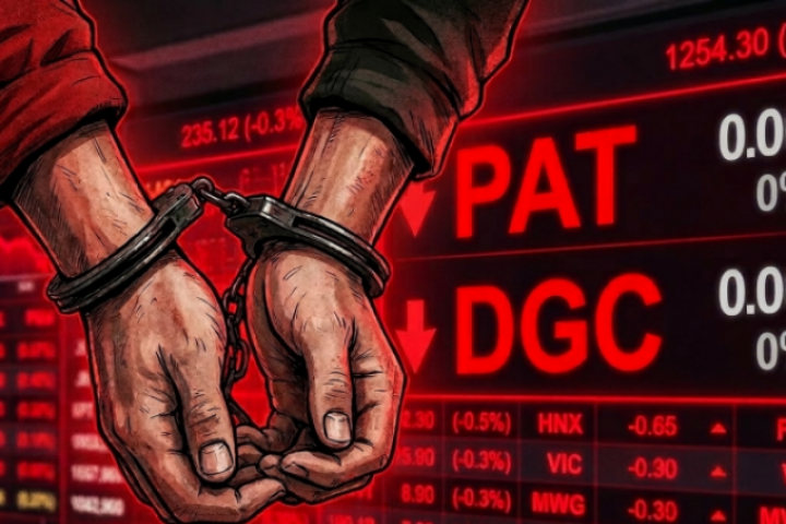 Bố con ông Đào Hữu Huyền bị bắt, cổ phiếu DGC của Hoá chất Đức Giang “bay” 3.760 tỷ đồng