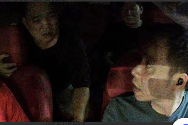 Ảnh cắt từ clip diễn biến vụ việc.