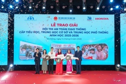 Lễ trao giải Hội thi An toàn giao thông trong các cơ sở giáo dục phổ thông trên toàn quốc năm học 2025 – 2026