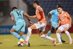 Trực tiếp bóng đá Đà Nẵng - Nam Định: Xuân Son mở tỷ số từ quả phạt góc (Cúp Quốc gia)