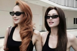 Minh Hằng diện set đồ 370 triệu dạo phố cùng Lan Ngọc