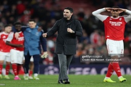 Arsenal đoạt vé tứ kết Cúp C1: HLV Arteta ca ngợi màn trình diễn  áp đảo toàn diện 