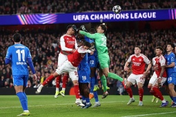 Video bóng đá Arsenal - Bayer Leverkusen: 2 bàn thắng quý giá, an tâm vào tứ kết (Cúp C1)