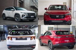 So sánh toàn diện Hyundai Tucson và Honda HR-V