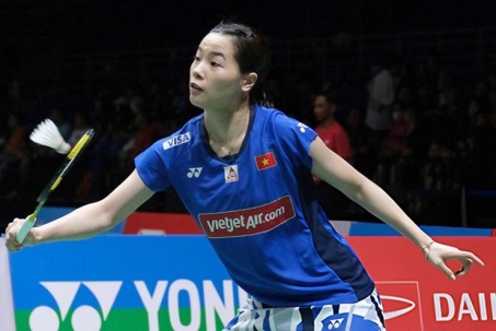 Hoa khôi cầu lông Thùy Linh thắng thót tim giải quốc tế ở Pháp