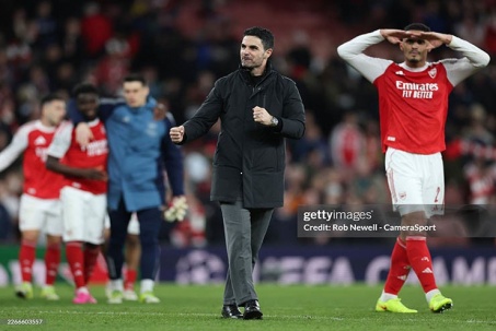 Arsenal đoạt vé tứ kết Cúp C1: HLV Arteta ca ngợi màn trình diễn “áp đảo toàn diện”