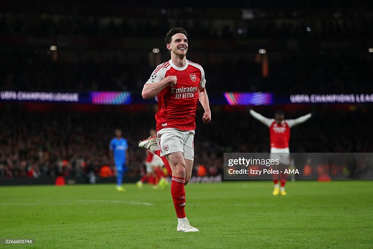 Declan Rice giúp Arsenal giải quyết đối thủ