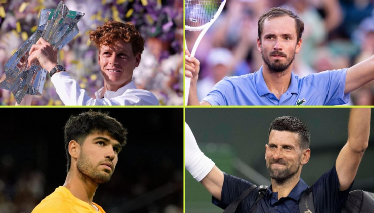 Ngoài Djokovic, thì Sinner và Alcaraz sẽ phải đề phòng thêm Medvedev ở các giải đấu lớn