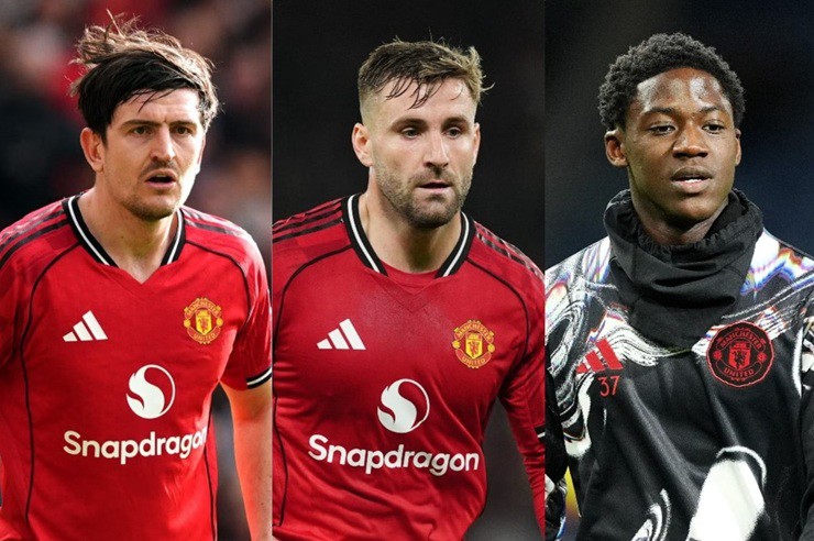 Maguire, Shaw và&nbsp;Mainoo&nbsp;đều đá chính trong cả 9&nbsp;trận kể từ khi Carrick tiếp quản MU