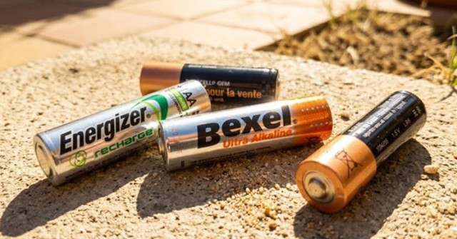 Thực hư việc đem pin AA cũ đi phơi nắng là có thể sử dụng lại