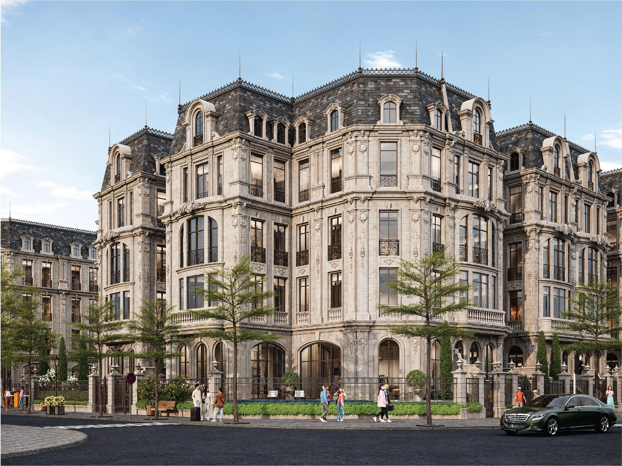 Noble Palace Long Bien được phát triển trên quỹ đất hơn 4ha, mang đến bộ sưu tập 172 dinh thự phiên bản giới hạn.