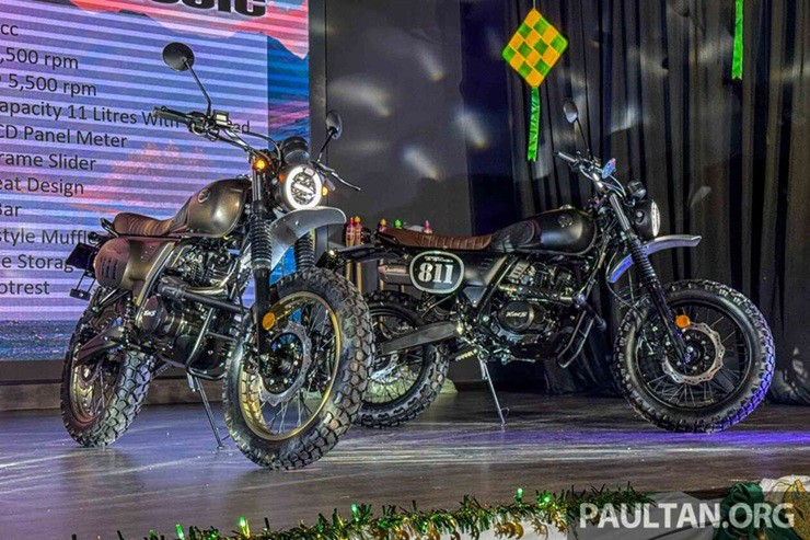 Mô tô scrambler giá ngang Honda Air Blade, trang bị vượt kỳ vọng - 1