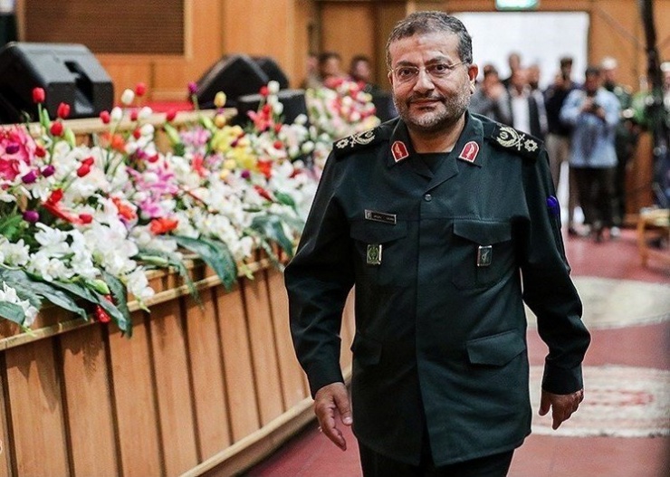 Ông Gholamreza Soleimani - chỉ huy lực lượng dân quân Basij. Ảnh: Tasnim.