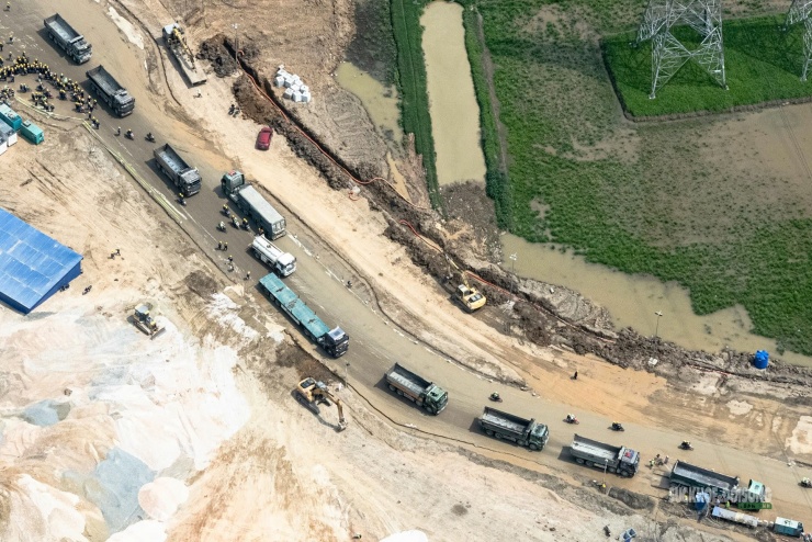 Các hạng mục còn lại của Dự án Khu đô thị thể thao Olympic được đặt mục tiêu hoàn tất vào khoảng năm 2035.