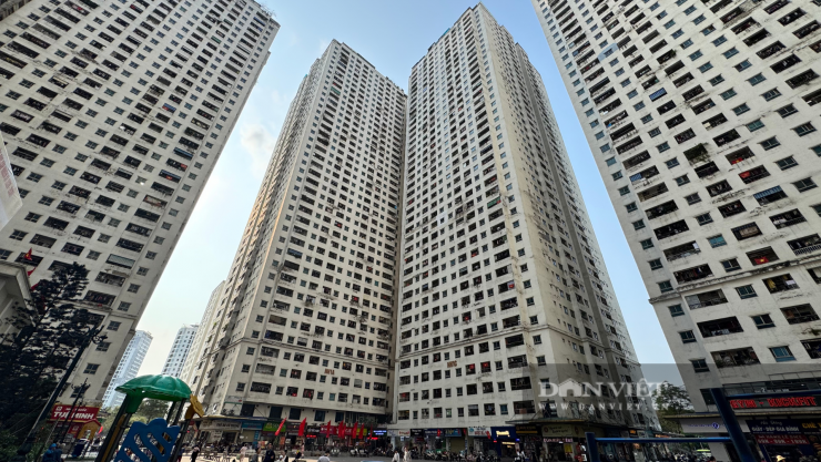 Chung cư HH Linh Đàm, phường Hoàng Liệt, Hà Nội. Ảnh: Anh Văn