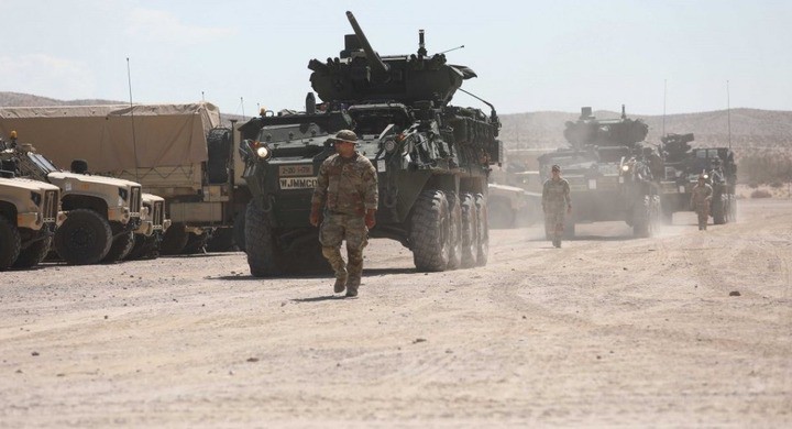 Quân đội Mỹ trong một chiến dịch quân sự. Ảnh Defense Express