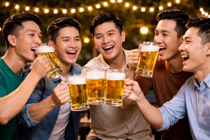 Mùi hoặc vị bia cũng có thể làm tăng cảm giác muốn uống thêm, ngay cả khi lượng cồn chưa đủ gây say