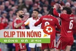 Salah bay cao bất chấp đá hỏng phạt đền, lập kỳ tích lịch sử ở Cúp C1 (Clip tin nóng)