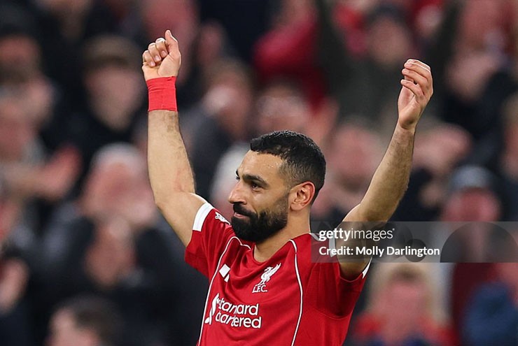 Các fan Liverpool phải chờ rất lâu mới chứng kiến Salah có ngày thi đấu thăng hoa tới vậy