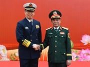 Bộ trưởng Phan Văn Giang sang Trung Quốc, dự giao lưu hữu nghị quốc phòng cùng Bộ trưởng Đổng Quân