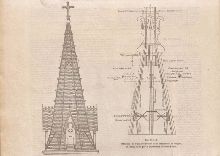 Thánh giá mạ vàng Nhà thờ Đức Bà Sài Gòn chế tác ra sao - 3