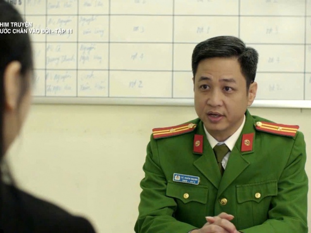 Hai diễn viên là công an thật tái xuất trên phim giờ vàng VTV