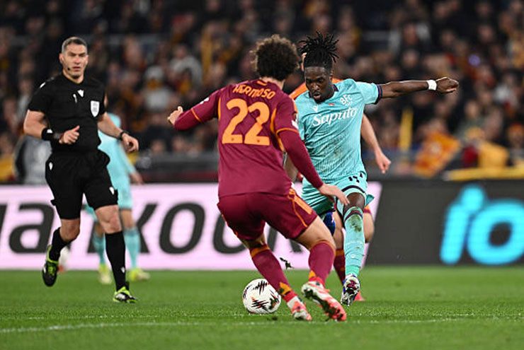 Video bóng đá Roma - Bologna: Rượt đuổi 7 bàn, đoạt vé nghẹt thở trong hiệp phụ (Europa League)