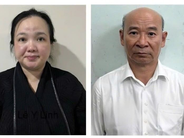 Lê Y Linh và Đặng Phước Dừa - Ảnh: Bộ Công an