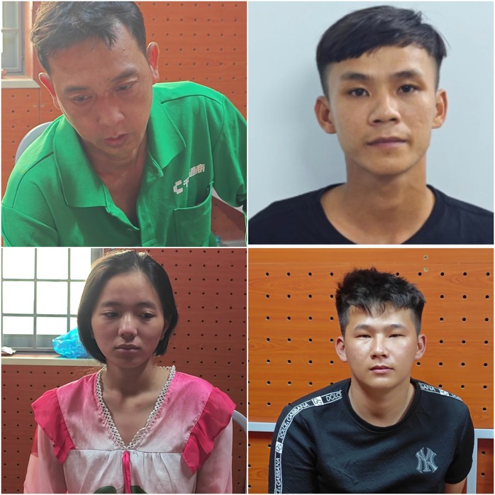 4 đối tượng: Vũ, Sáng, Hằng, Huy