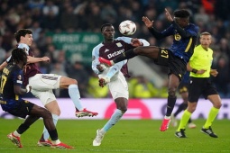 Video bóng đá Aston Villa - Lille: Đòn trực diện kết liễu (Europa League)