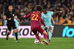 Video bóng đá Roma - Bologna: Rượt đuổi 7 bàn, đoạt vé nghẹt thở trong hiệp phụ (Europa League)