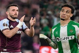 8 anh hào đoạt vé tứ kết Europa League: Aston Villa  & amp; đội Antony gặp đối thủ vừa sức