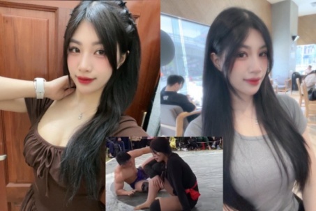 Hot girl Anh Thơ tái đấu "Quỷ lùn" Hồng Sơn làm nóng sới vật, nói về tin giải nghệ