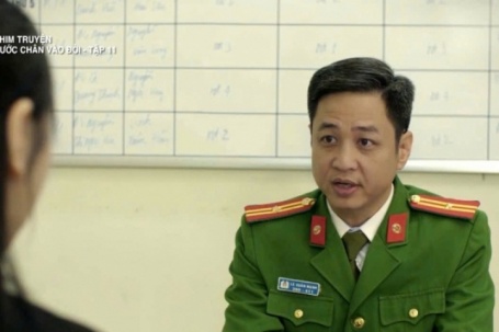 Hai diễn viên là công an thật tái xuất trên phim giờ vàng VTV