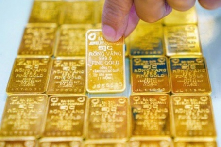 Giá vàng miếng SJC tăng trở lại vào cuối ngày 20-3