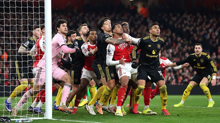 Các tình huống cố định đã được Arsenal nâng tầm