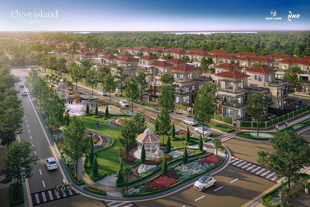 Dự án Elyse Island (Đồng Nai) ghi nhận các hoạt động mở bán các dòng sản phẩm cao cấp, là một trong những dự án trọng điểm của Nam Long.