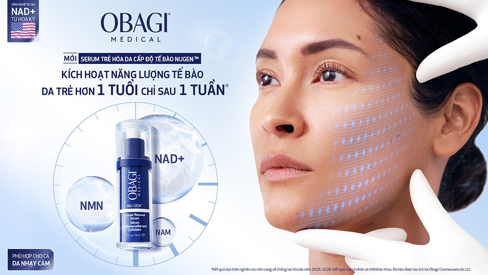 Kỷ nguyên mới của trẻ hóa da cấp độ tế bào cùng NU-GEN™ từ Obagi Medical