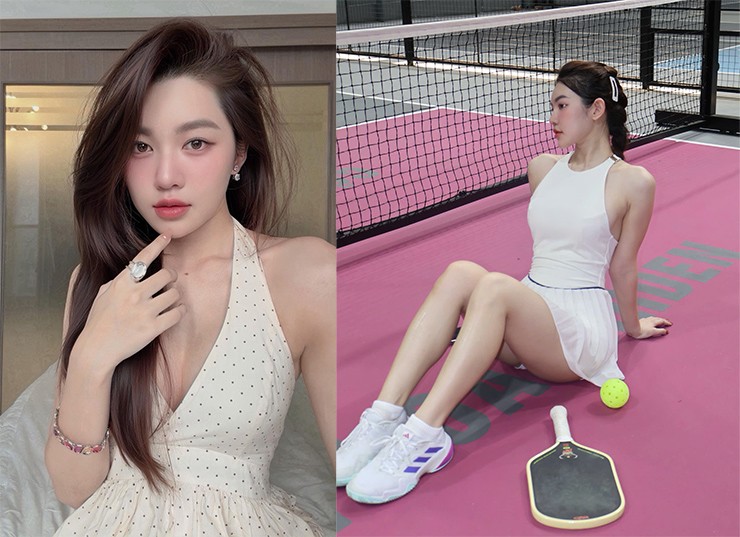 Kiều Trinh đầu tư hơn 100 triệu đồng cho pickleball