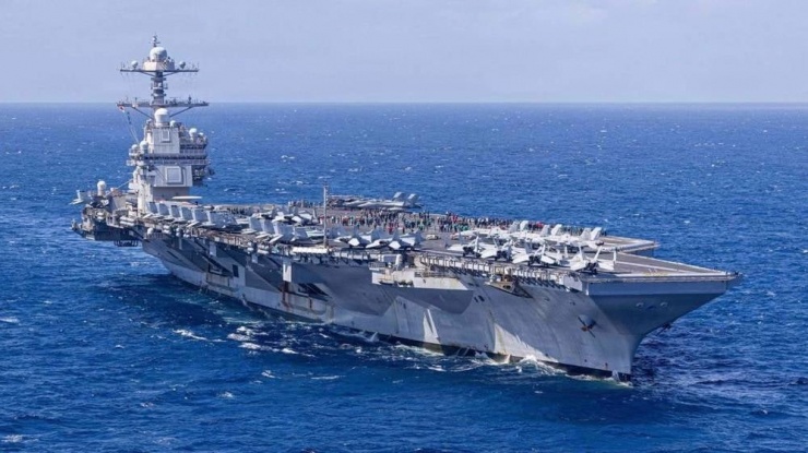 Cuộc rút lui của tàu sân bay USS Gerald Ford phơi bày điểm yếu quân đội Mỹ - 1