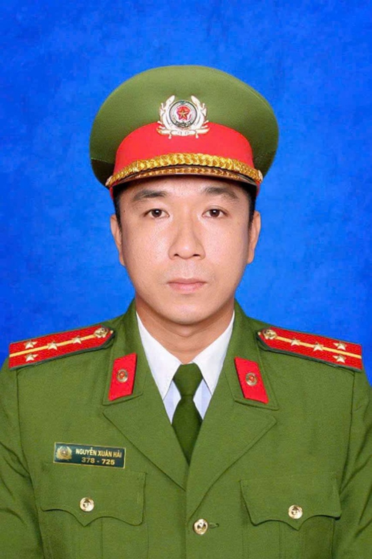 Đại úy Nguyễn Xuân Hải hy sinh khi làm nhiệm vụ. Ảnh: CACC