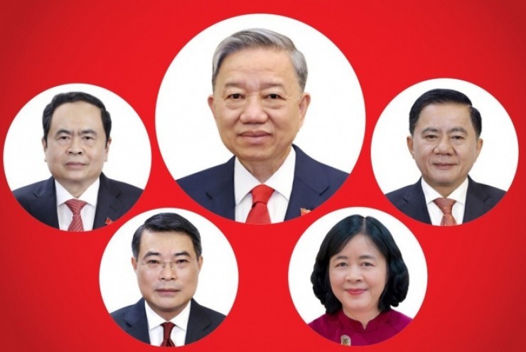 Lãnh đạo chủ chốt và các Ủy viên Bộ Chính trị, Ban Bí thư trúng cử đại biểu Quốc hội khóa XVI