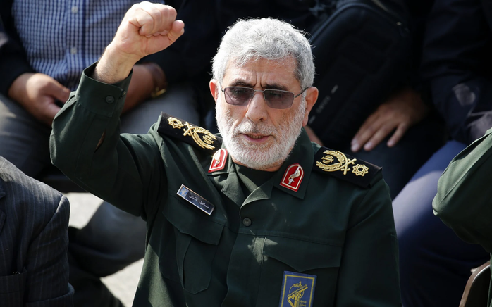 Trong 2 năm qua, tướng Esmail Qaani được cho là đã nhiều lần thoát nạn trong các cuộc tấn công khiến những người xung quanh thiệt mạng. Ảnh: Anadolu