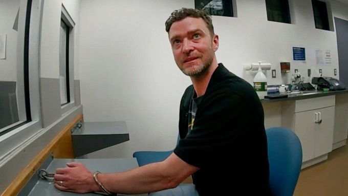 Justin Timberlake khi bị bắt giữ vào ngày 18/6/2024.