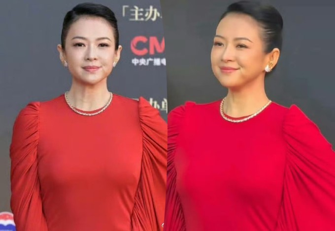 Chương Tử Di tại sự kiện 20/3. Ảnh: Weibo